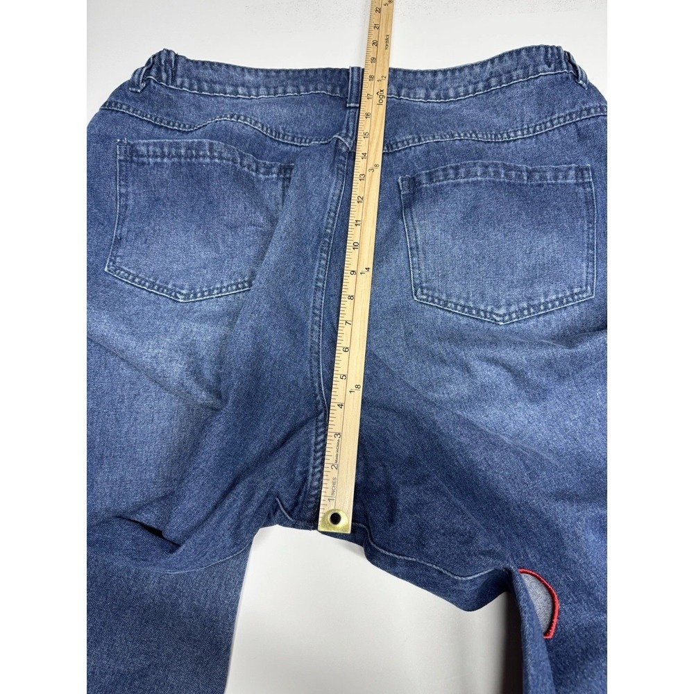 Shiny‎ By Nature Heart Cut Out Jeans 3XL Medium Wash - Picture 14 of 16